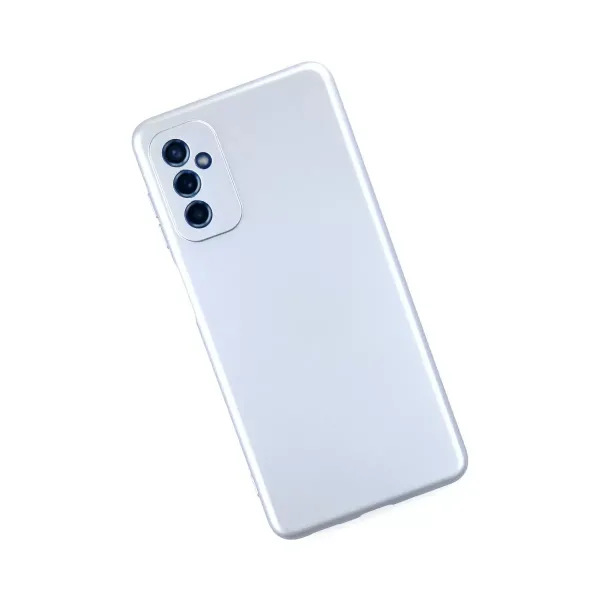 Samsung Galaxy M52 5g Kılıf Nano İçi Kadife Silikon - Sky Blue