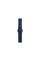 Watch 22mm Spor Delikli Kordon - Lacivert-siyah