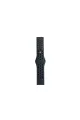 Watch 22mm Spor Delikli Kordon - Siyah-füme