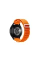 Watch 22mm Kr410 Kumaş Kordon - Turuncu