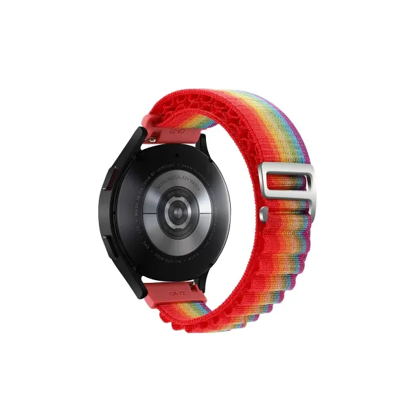 Watch 22mm Kr410 Kumaş Kordon - Gökkuşağı 1
