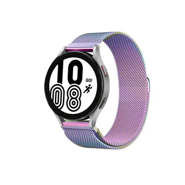 Watch 22mm Metal Mıknatıslı Kordon - Rainbow