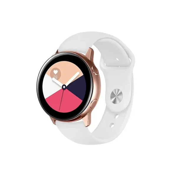 Watch 22mm Klasik Kordon - Beyaz