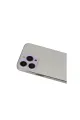 Apple İphone 13 Pro Max Rainbow Kamera Lens Koruma Cam - Mor