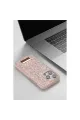 Onegif Apple İphone 15 Pro Max Bright Simli Kapak - Gold