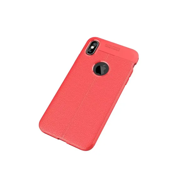 Apple İphone Xs Max Kılıf Auto Focus Kapak - Kırmızı