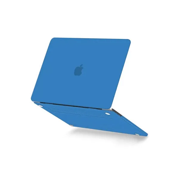 Apple Macbook Pro 13 2020 Macbook Buzlu Kapak - Mavi