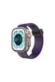 Apple Watch 38mm Kr412 Elegance Stylısh Kordon (saat Değildir) - Derin Mor
