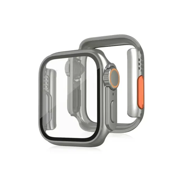 Apple Watch 41mm Watch 49mm Kasa Dönüştürücü Ve Ekran Koruyucu - Yıldız Işığı