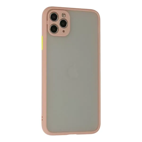 Apple İphone 12 Pro Max Kılıf Montreal Silikon Kapak - Pembe
