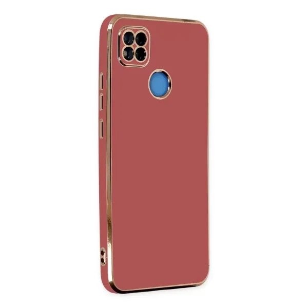 Xiaomi Redmi 9c Kılıf Volet Silikon - Kırmızı