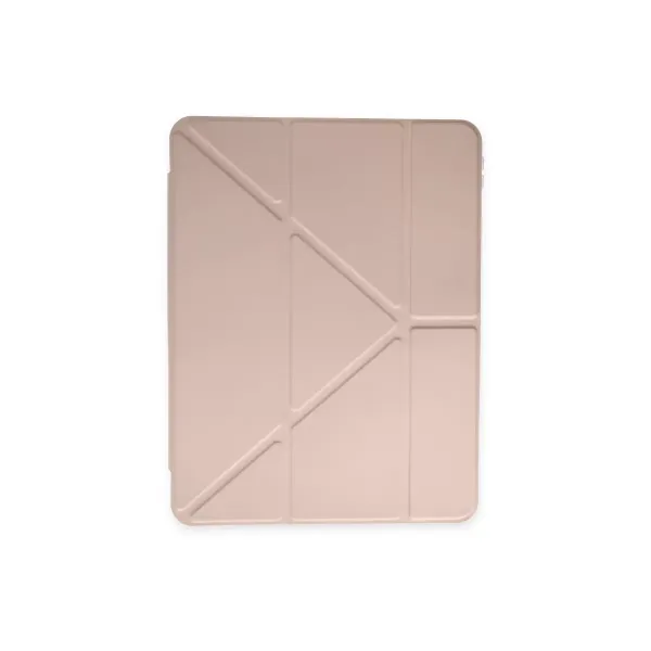 Apple İpad 9.7 (2018) Kılıf Kalemlikli Mars Tablet Kılıfı - Rose Gold