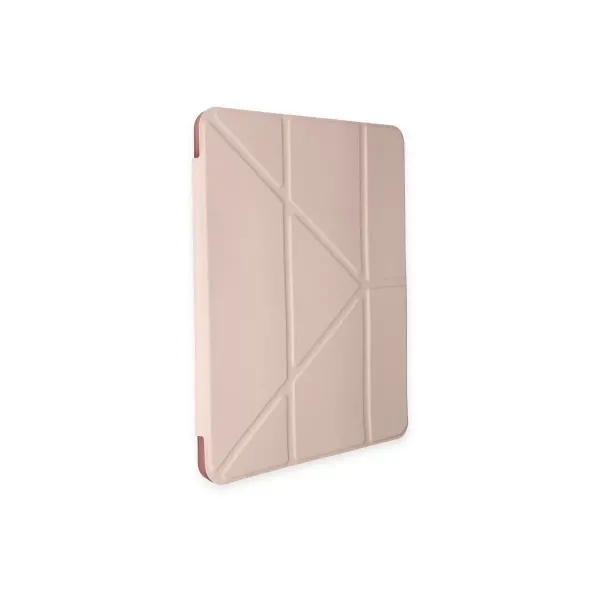 Apple İpad 9.7 (2018) Kılıf Kalemlikli Mars Tablet Kılıfı - Rose Gold