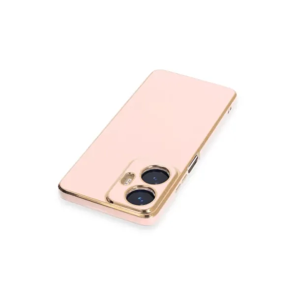 Realme C55 Kılıf Volet Silikon - Pembe