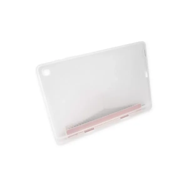 Apple İpad Pro 12.9 (2021) Kılıf Kalemlikli Mars Tablet Kılıfı - Rose Gold