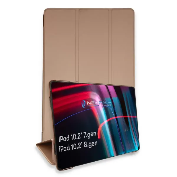 Apple İpad 10.2 (7.nesil) Kılıf Tablet Smart Kılıf - Rose Gold