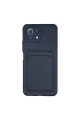 Xiaomi Mi 11 Kılıf Kelvin Kartvizitli Silikon - Lacivert