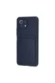 Xiaomi Mi 11 Kılıf Kelvin Kartvizitli Silikon - Lacivert