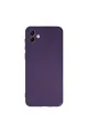 Samsung Galaxy A04 Kılıf First Silikon - Mor