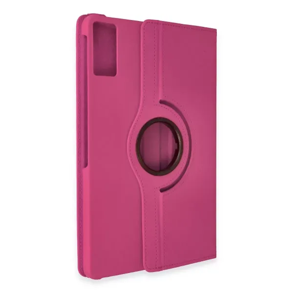 Xiaomi Pad 6 Kılıf 360 Tablet Deri Kılıf - Pembe
