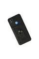 Xiaomi Redmi 9c Kılıf Pars Lens Yüzüklü Silikon - Siyah