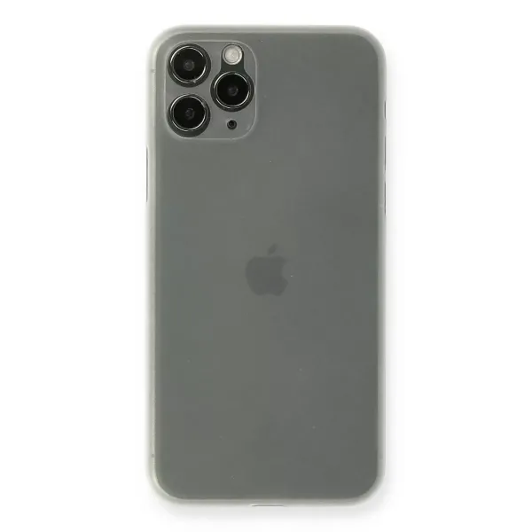 Apple İphone 11 Pro Kılıf Pp Ultra İnce Kapak - Beyaz