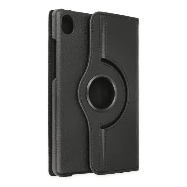 Lenovo Tab M8 Kılıf 360 Tablet Deri Kılıf - Siyah