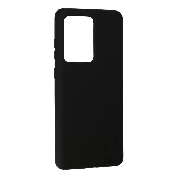 Samsung Galaxy S20 Ultra Kılıf Nano İçi Kadife Silikon - Siyah