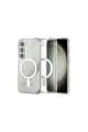 Samsung Galaxy S23 Kılıf Magneticsafe Şeffaf Silikon - Şeffaf