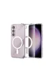 Samsung Galaxy S23 Kılıf Magneticsafe Şeffaf Silikon - Şeffaf