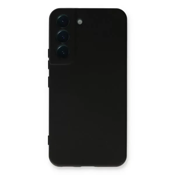Samsung Galaxy S23 Plus Kılıf Nano İçi Kadife Silikon - Siyah
