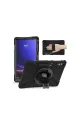 Samsung Galaxy X610 Tab S9 Fe Plus 12.4 Kılıf Amazing Tablet Kapak - Siyah