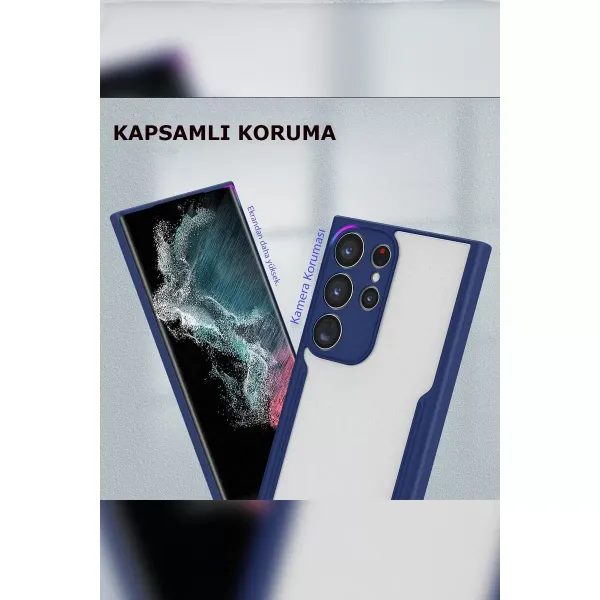 Samsung Galaxy S23 Plus Kılıf Platin Silikon - Lila