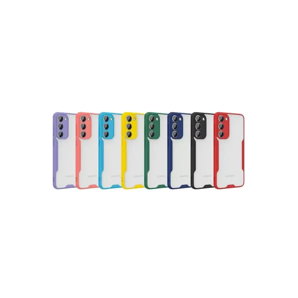 Samsung Galaxy S23 Plus Kılıf Platin Silikon - Lila