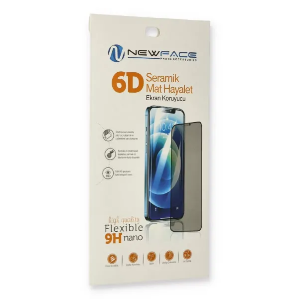 Apple İphone 12 Pro Max 6d Mat Seramik Hayalet Nano Ekran Koruyucu
