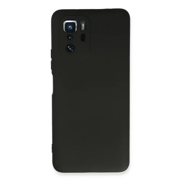 Xiaomi Poco X3 Gt Kılıf Nano İçi Kadife Silikon - Siyah