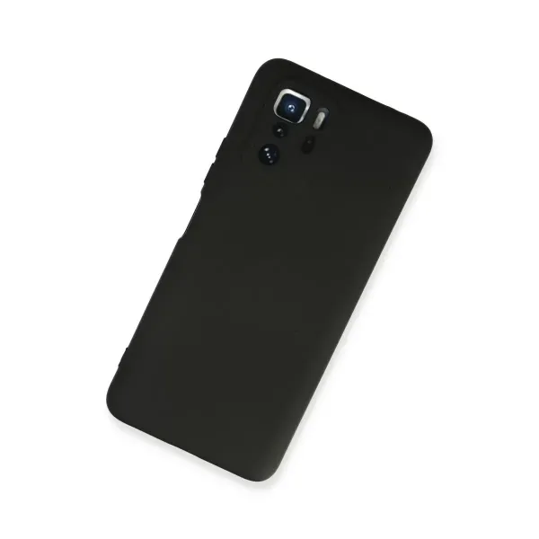 Xiaomi Poco X3 Gt Kılıf Nano İçi Kadife Silikon - Siyah