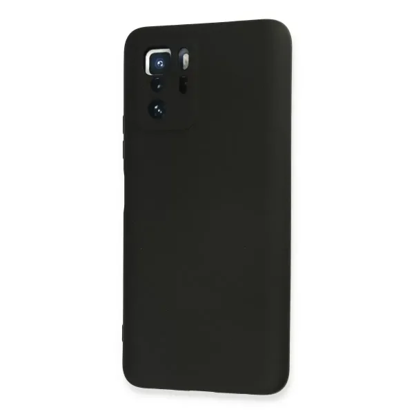 Xiaomi Poco X3 Gt Kılıf Nano İçi Kadife Silikon - Siyah