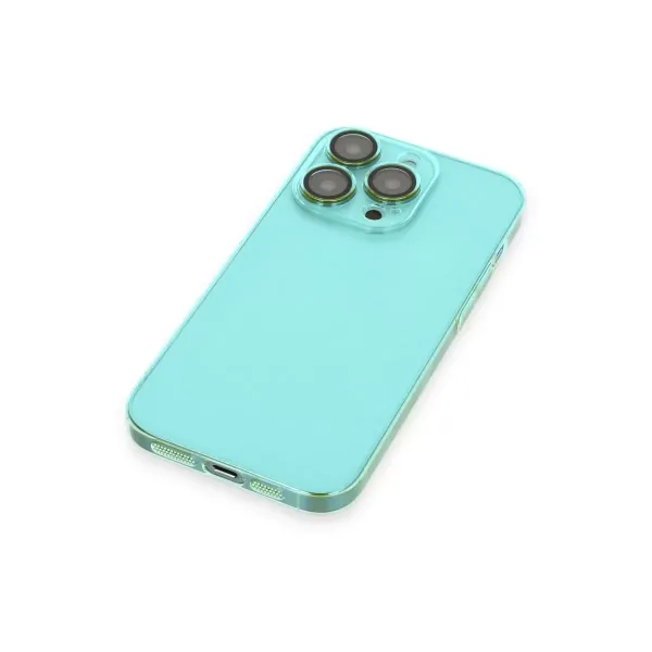 Apple İphone 13 Pro Max Kılıf Armada Lensli Kapak - Yeşil