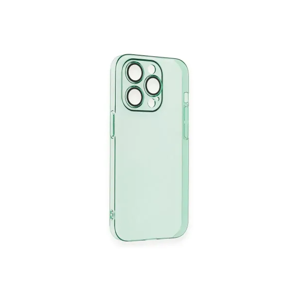 Apple İphone 13 Pro Max Kılıf Armada Lensli Kapak - Yeşil