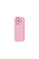 Apple İphone 13 Pro Max Kılıf Armada Lensli Kapak - Pembe