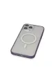 Apple İphone 14 Pro Max Kılıf Grand Magneticsafe Kapak - Mor
