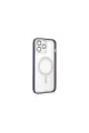 Apple İphone 14 Pro Max Kılıf Grand Magneticsafe Kapak - Mor