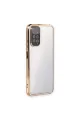 Xiaomi Redmi Note 11 Kılıf Razer Lensli Silikon - Gold