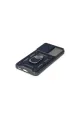 Samsung Galaxy S24 Kılıf Pars Lens Yüzüklü Silikon - Lacivert