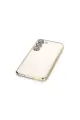 Samsung Galaxy S23 Kılıf Razer Lensli Silikon - Gold