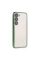 Samsung Galaxy S23 Kılıf Razer Lensli Silikon - Yeşil