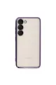 Samsung Galaxy S23 Kılıf Razer Lensli Silikon - Mor