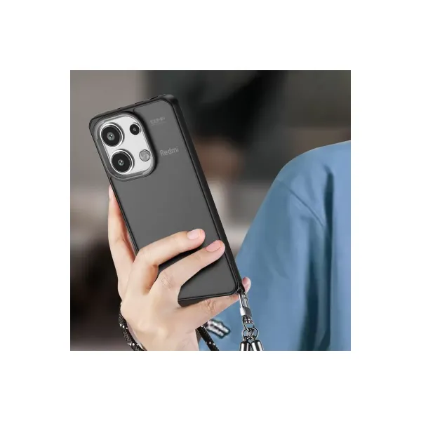 Xiaomi Redmi Note 13 Pro 4g Kılıf Elegant Kapak - Pudra
