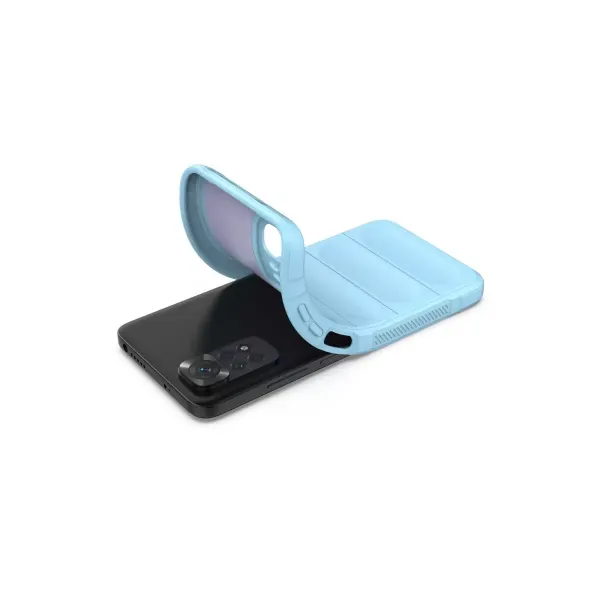 Xiaomi Redmi Note 11 Kılıf Optimum Silikon - Sky Blue